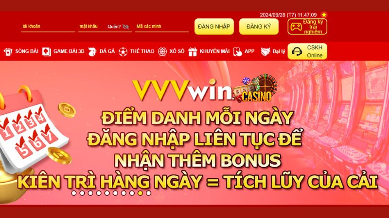 Đăng nhập VVVWIN - Hướng dẫn chi tiết